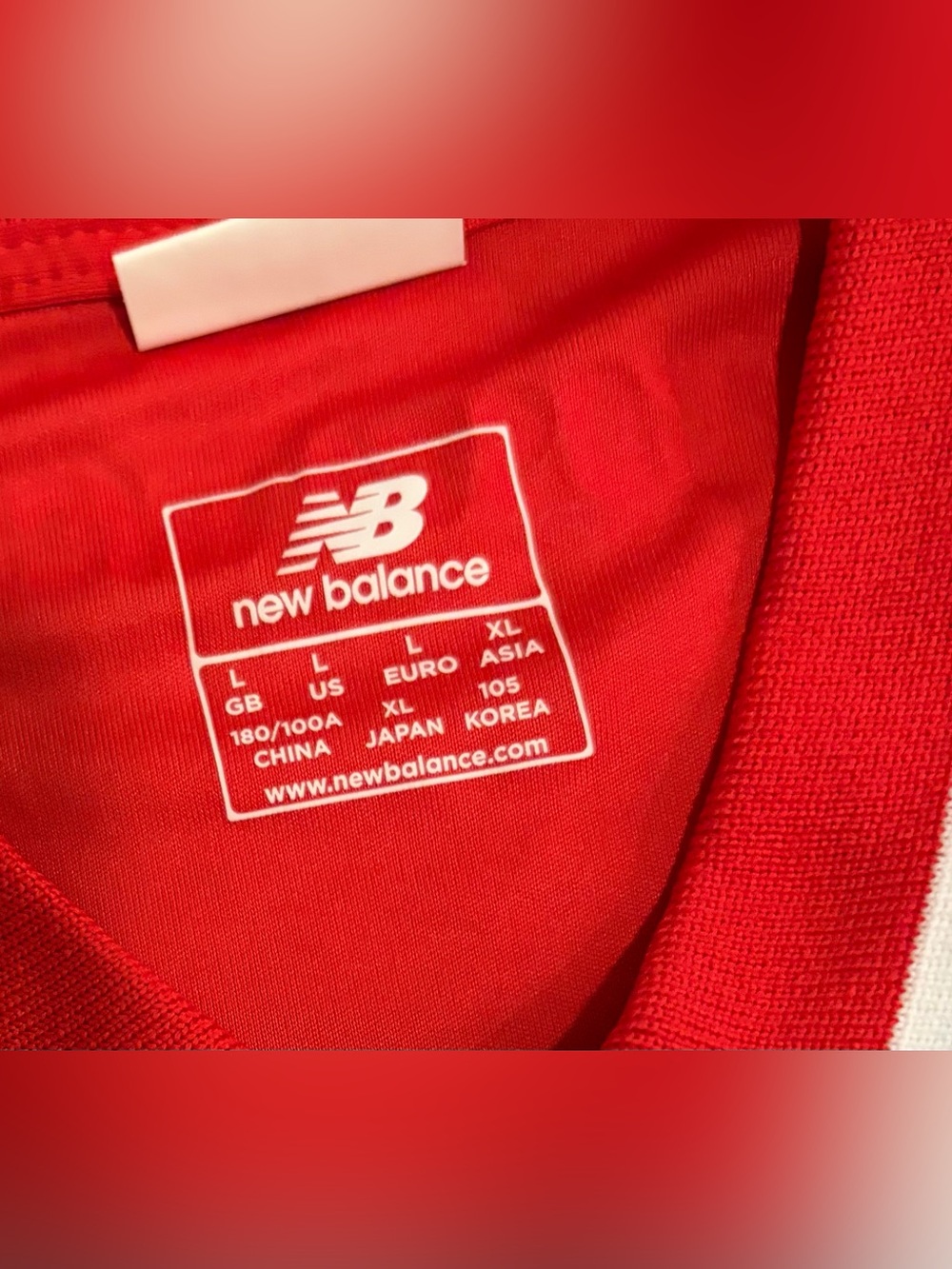 New Balance Official Costa Rica 2015 National Team Home Red Jersey Men’s Sz: L - Picture 4 of 8